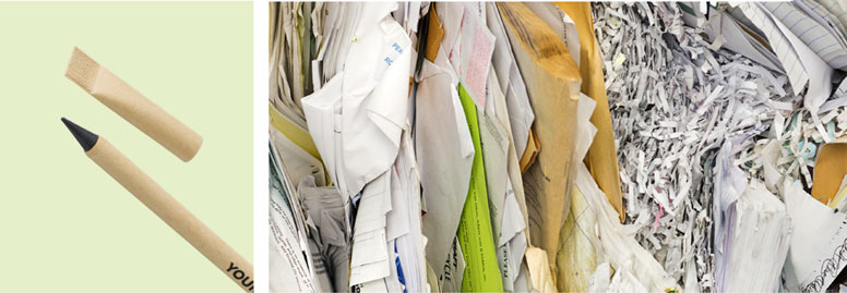Recycled paper